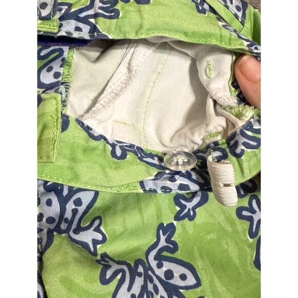 Classic Prep Shorts Boy Size 6 Hudson Frog And Prince Green Adjustable Causal - Picture 5 of 7